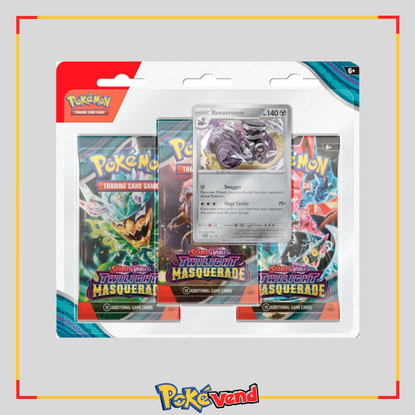 Pokemon Twilight Masquerade Triple Blister