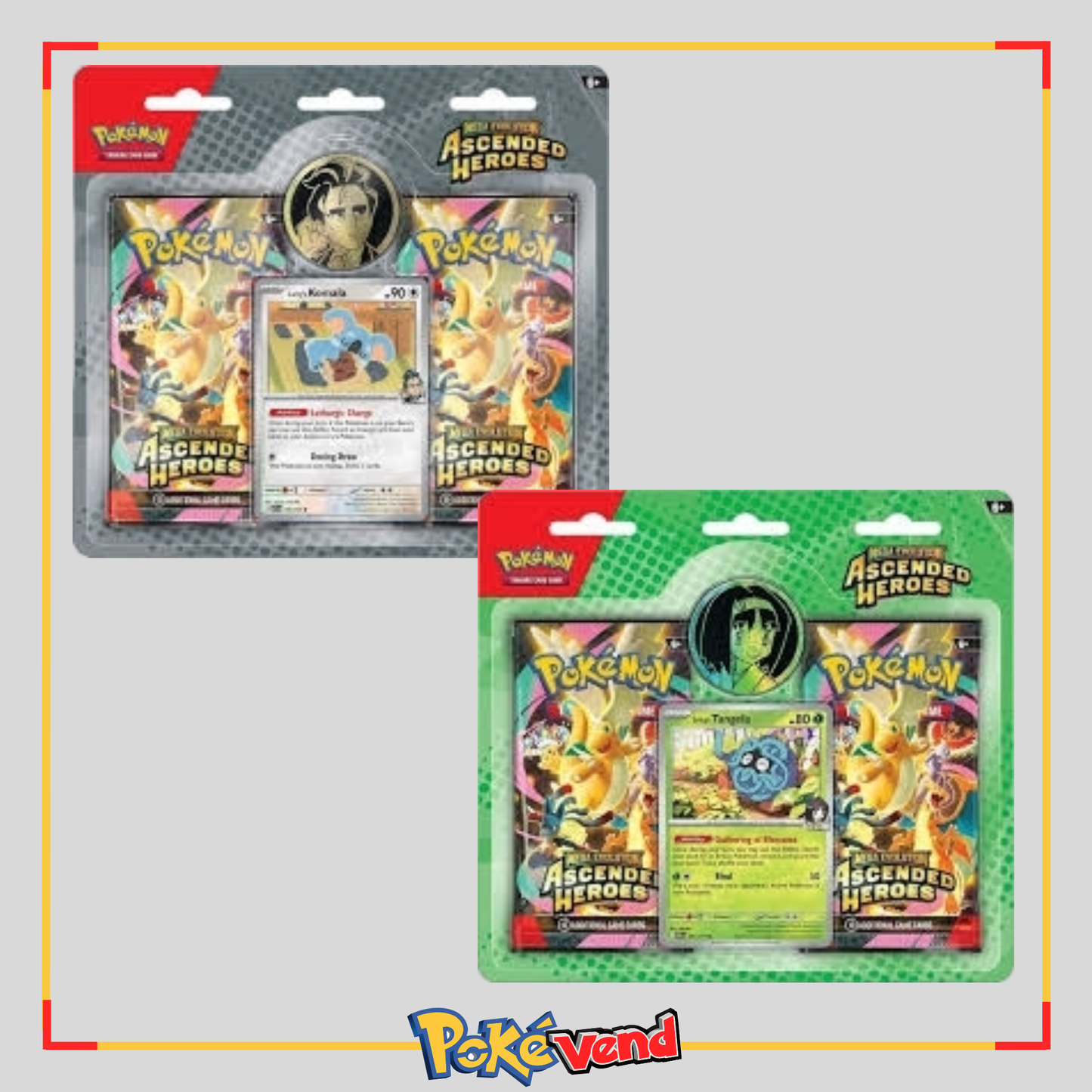 Pokemon Ascended Heroes Double Blister Set of 2