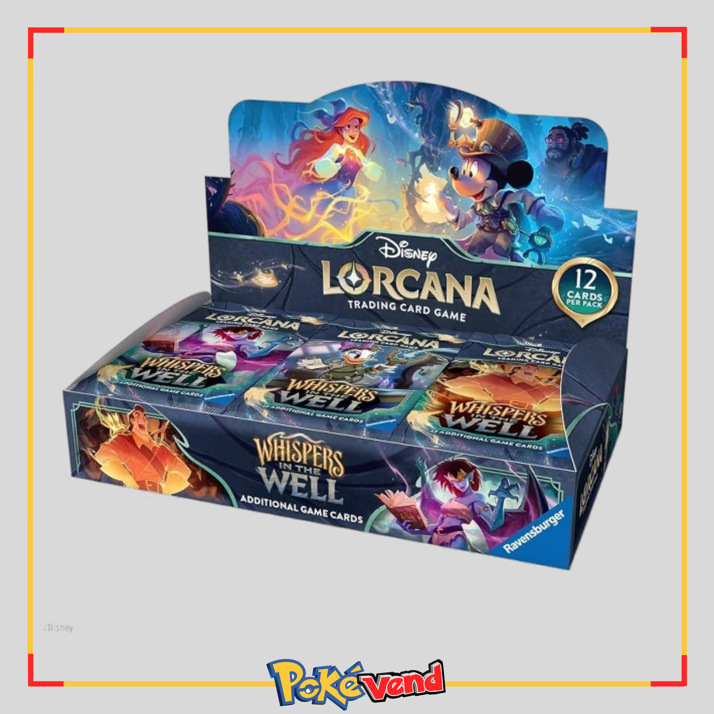 Disney Lorcana Whispers in the Well Booster Box