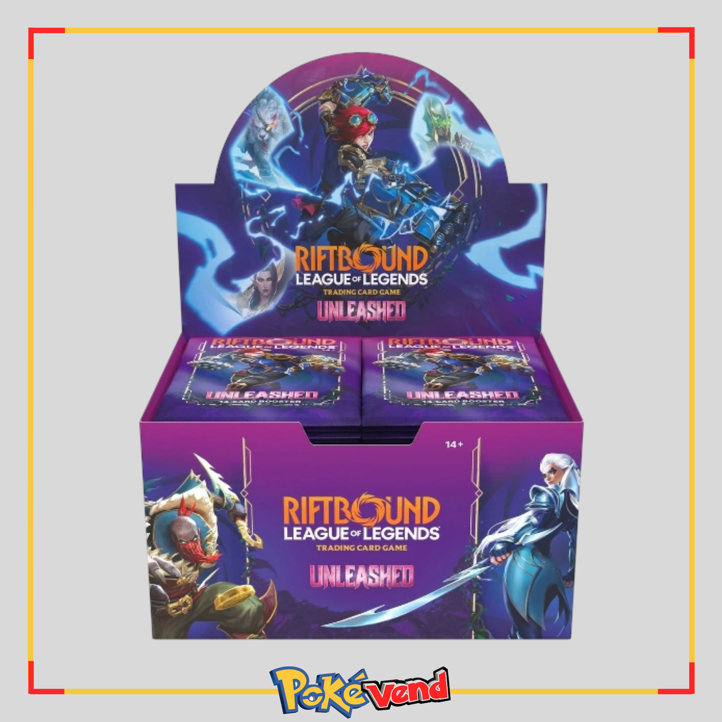 Riftbound League of Legends Unleashed Booster Box