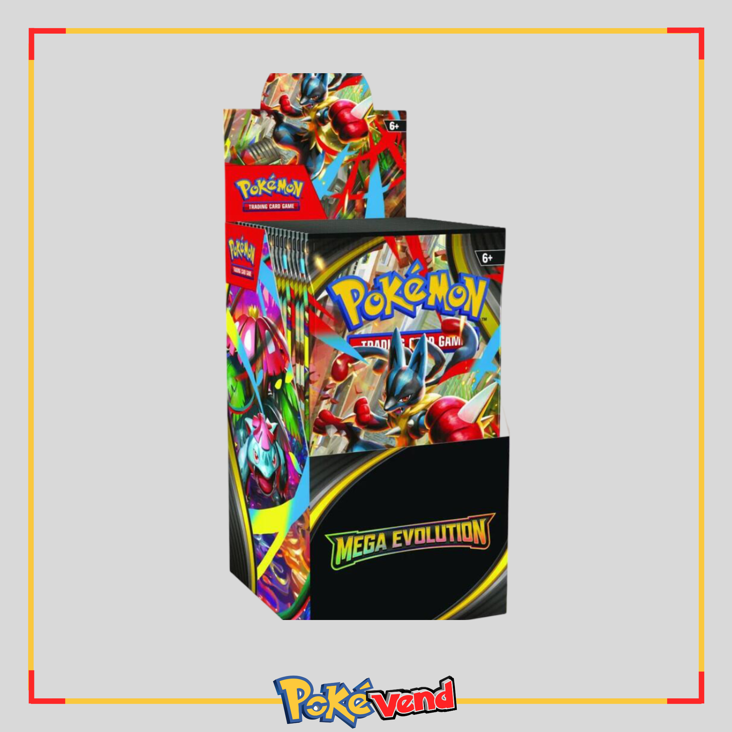 Pokemon Mega Evolution Half Booster Box