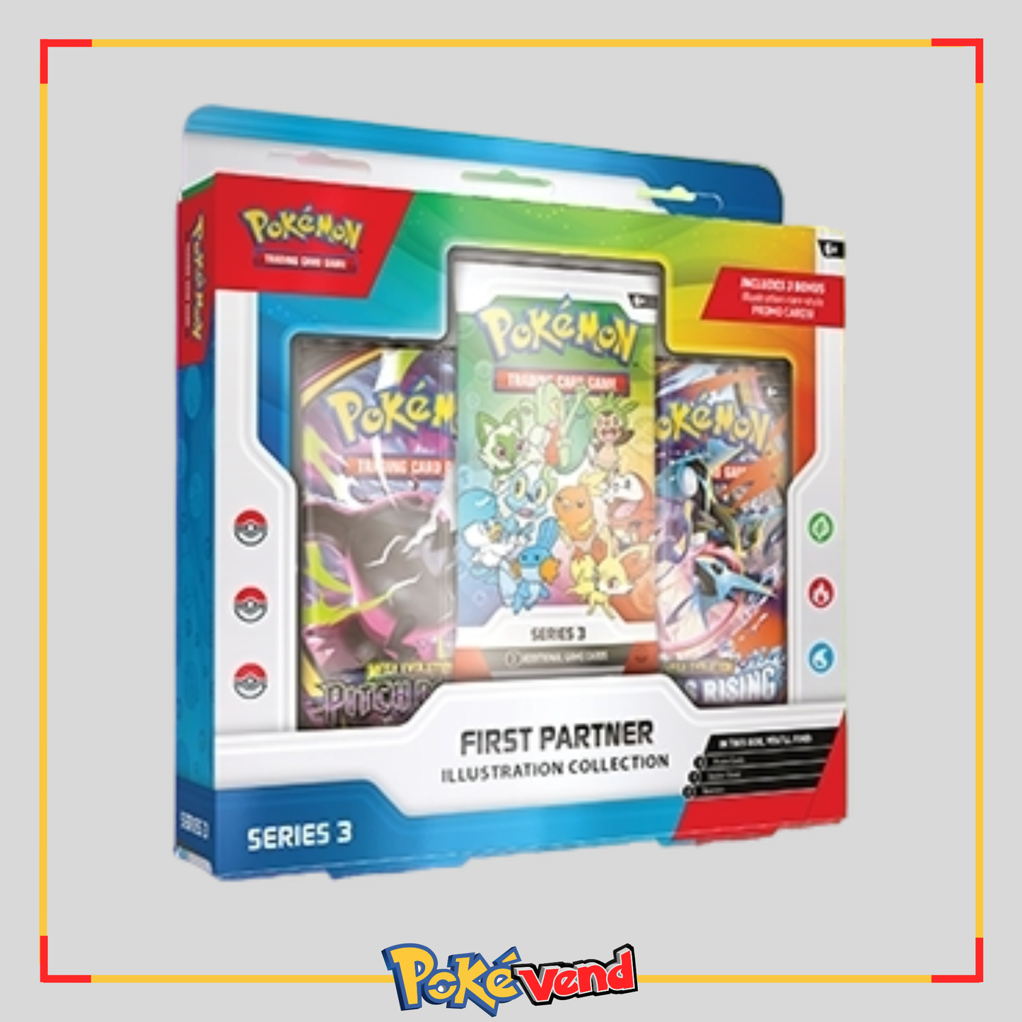 Pokemon First Partner Illustration Collection Series 3