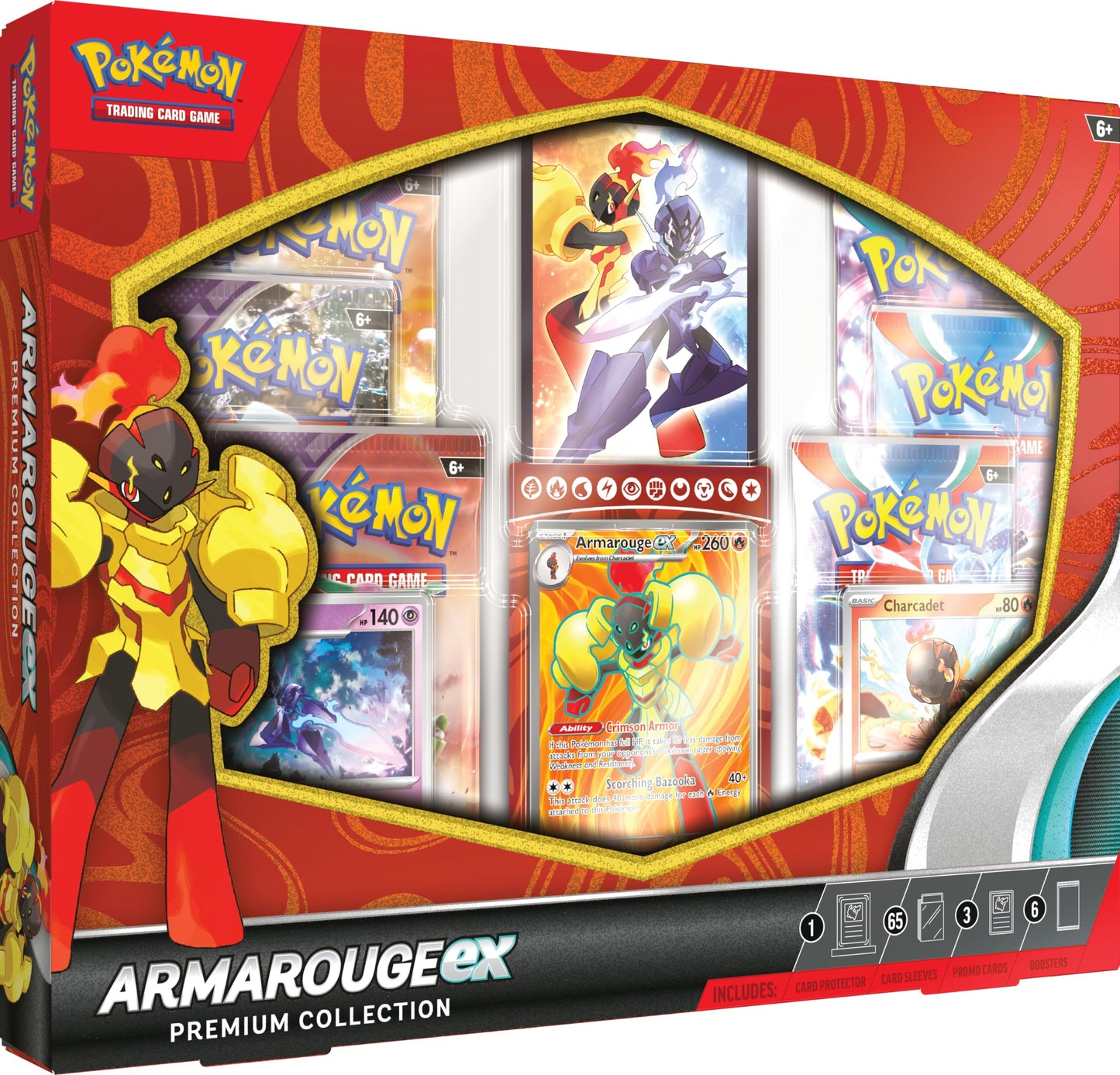 Pokemon Armarouge Ex Premium Collection Box