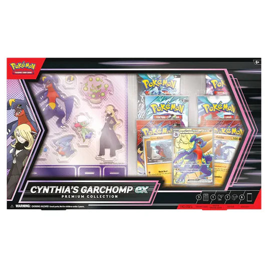 Pokemon Cynthia's Garchomp Ex Premium Collection Box