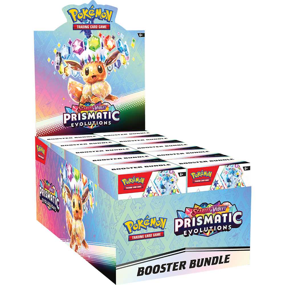 Pokemon Prismatic Evolutions Booster Bundle