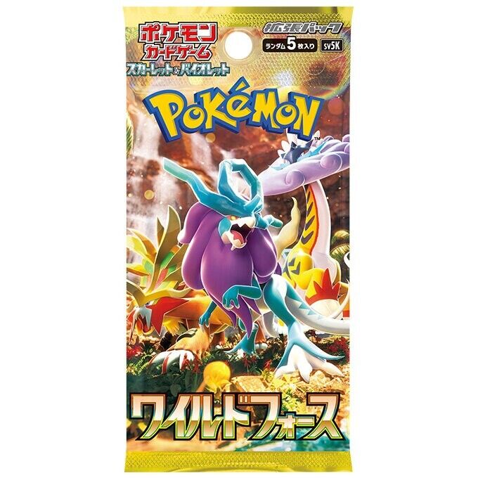 Pokemon Wild Force Booster Pack sv5k Japanese