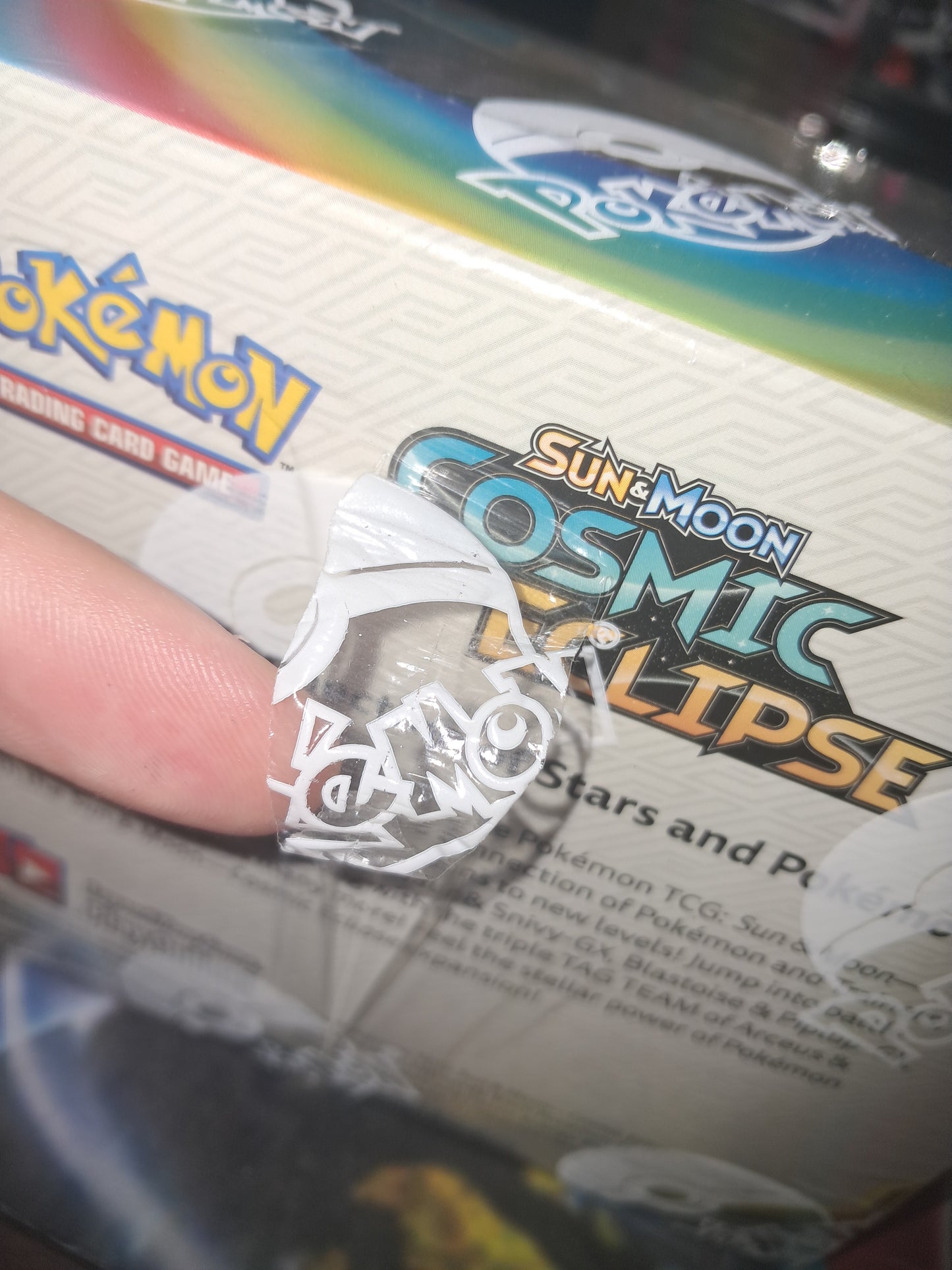 Pokemon Cosmic Eclipse Booster Box (Seal slightly damaged)