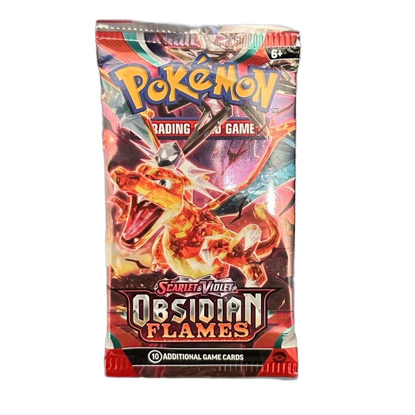 Pokemon Obsidian Flames Booster Pack (10 Cards)