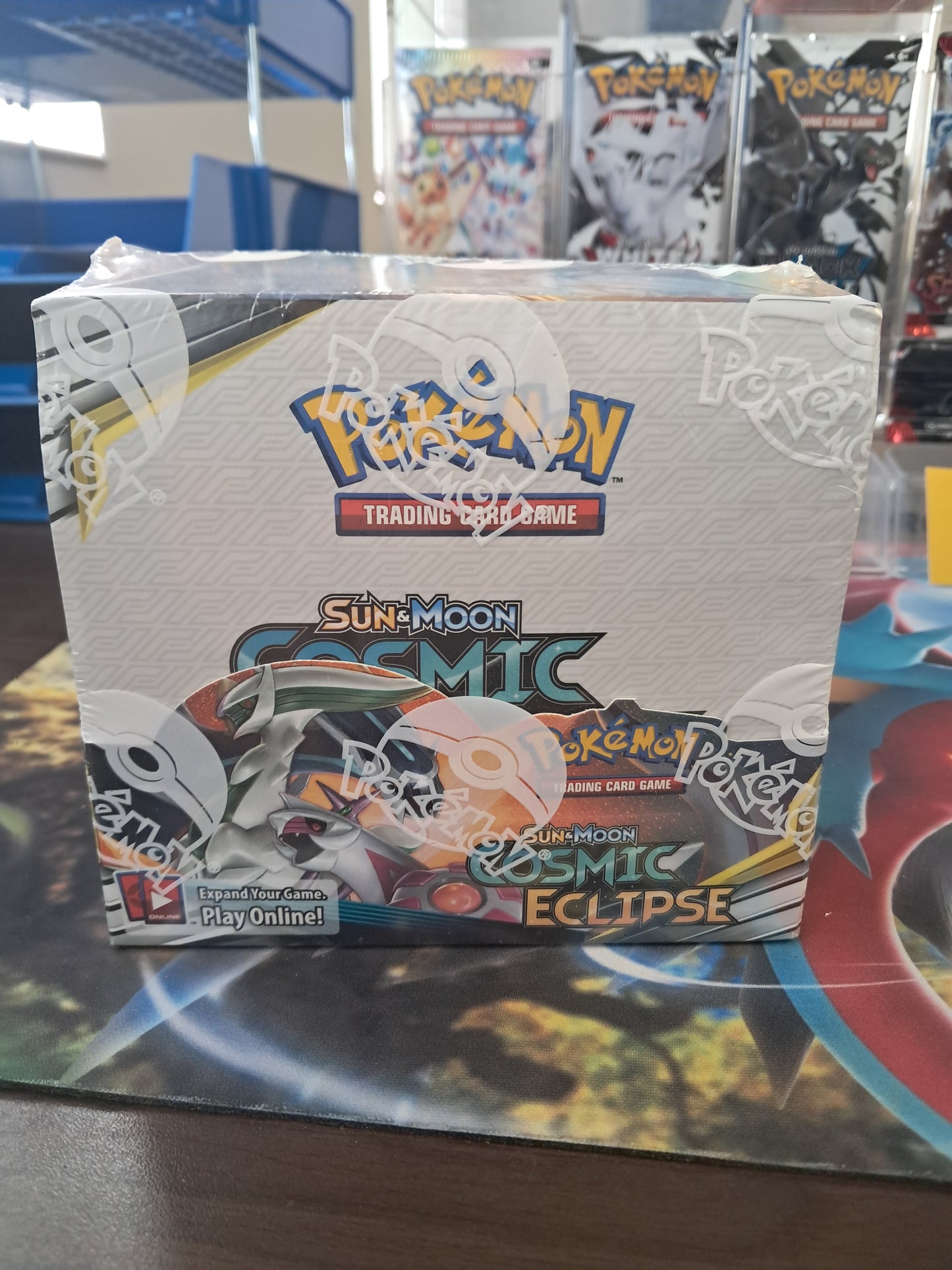 Pokemon Cosmic Eclipse Booster Box (Seal slightly damaged)