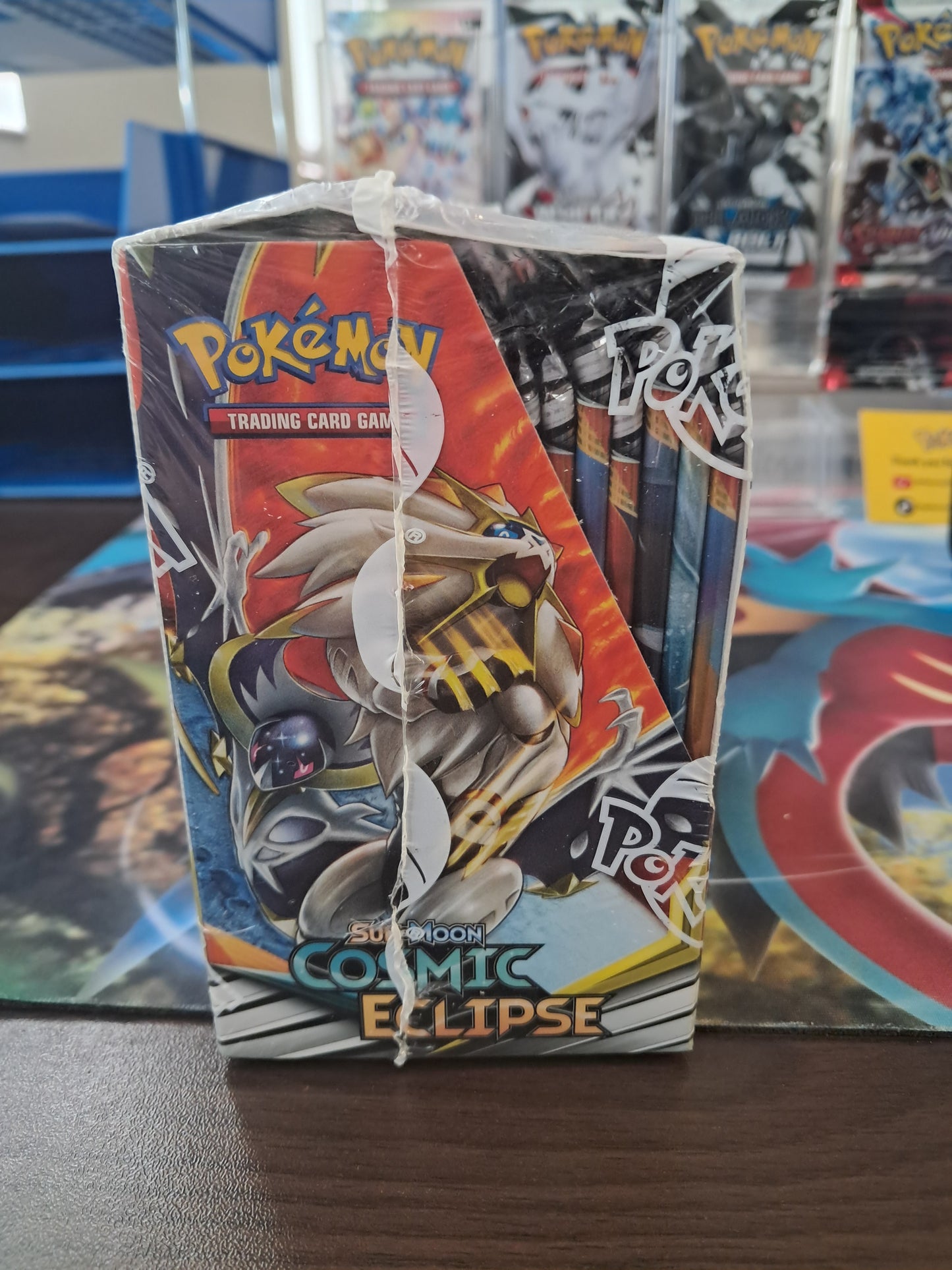 Pokemon Cosmic Eclipse Booster Box (Seal slightly damaged)