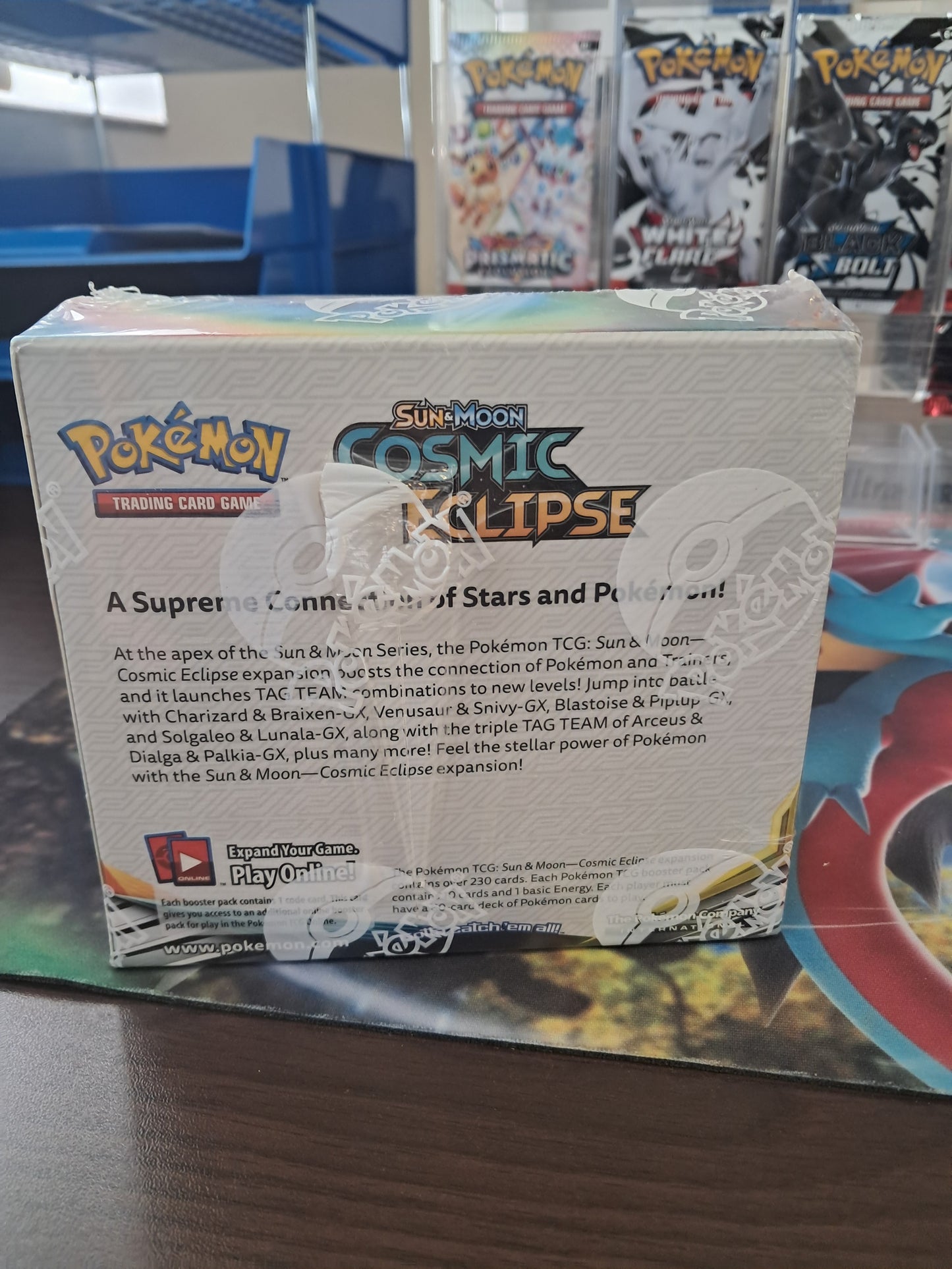 Pokemon Cosmic Eclipse Booster Box (Seal slightly damaged)