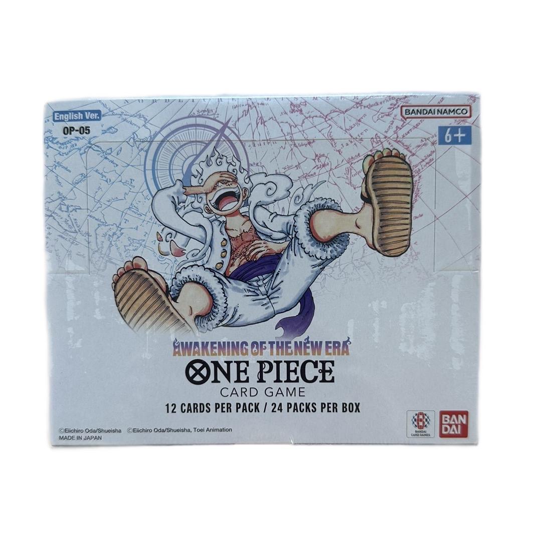 One Piece Card Game OP-05: Awakening Of The New Era Booster Box English, Factory Sealed One Piece Cards English One Piece Card Game OP-05: Awakening Of The New Era Booster Box English, Factory Sealed One Piece Cards English