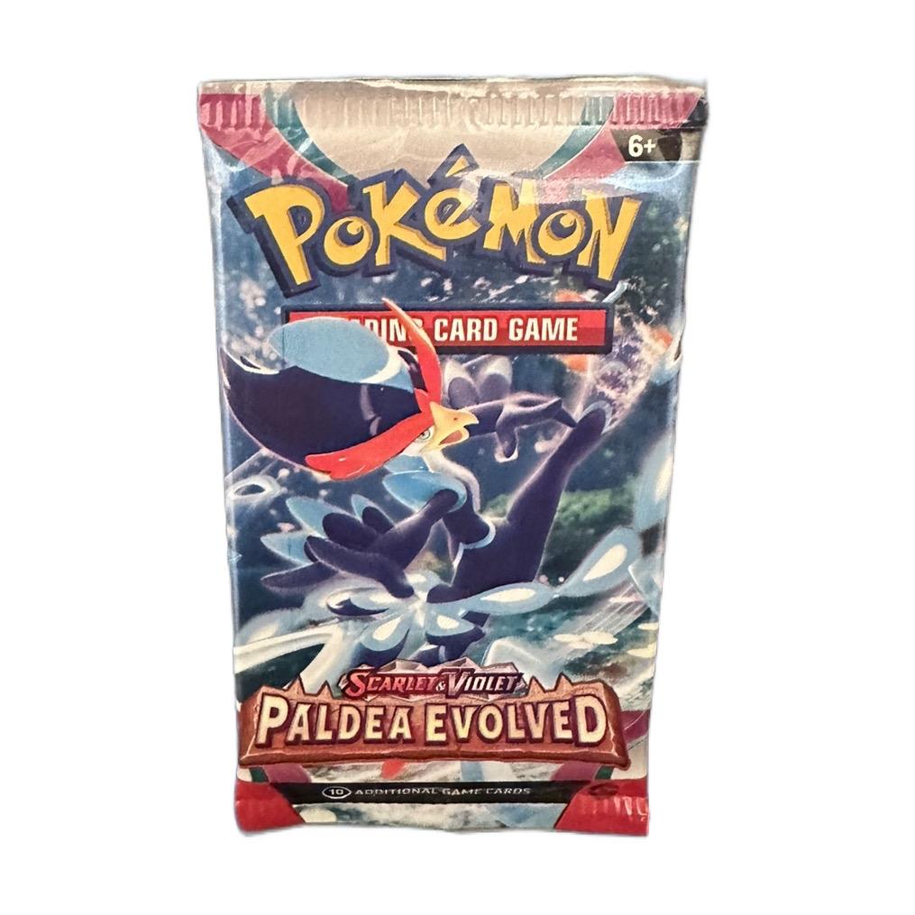 Pokemon Paldea Evolved Booster Pack (10 Cards)