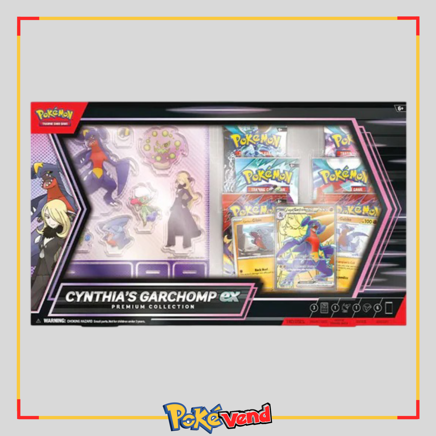 Pokemon Cynthia's Garchomp Ex Premium Collection Box