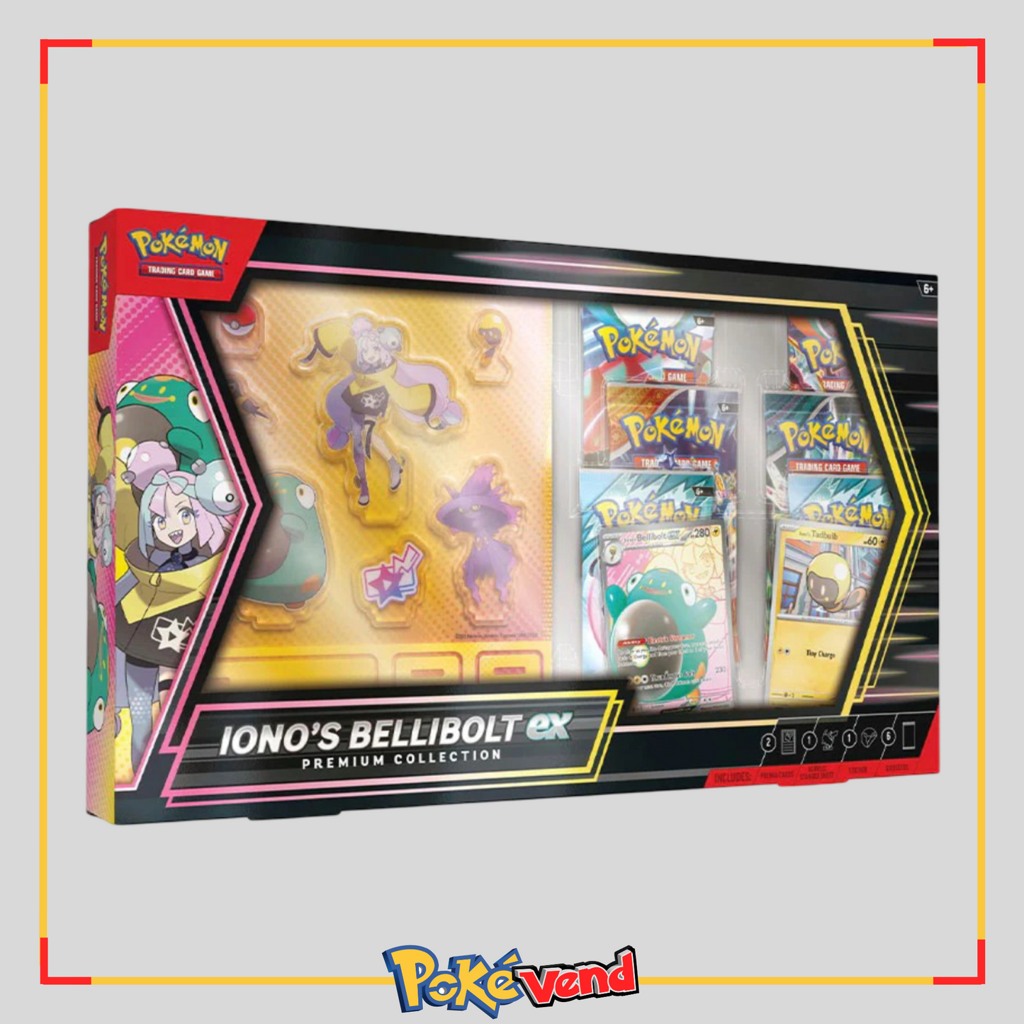 Pokemon Iono's Bellibolt Ex Premium Collection Box