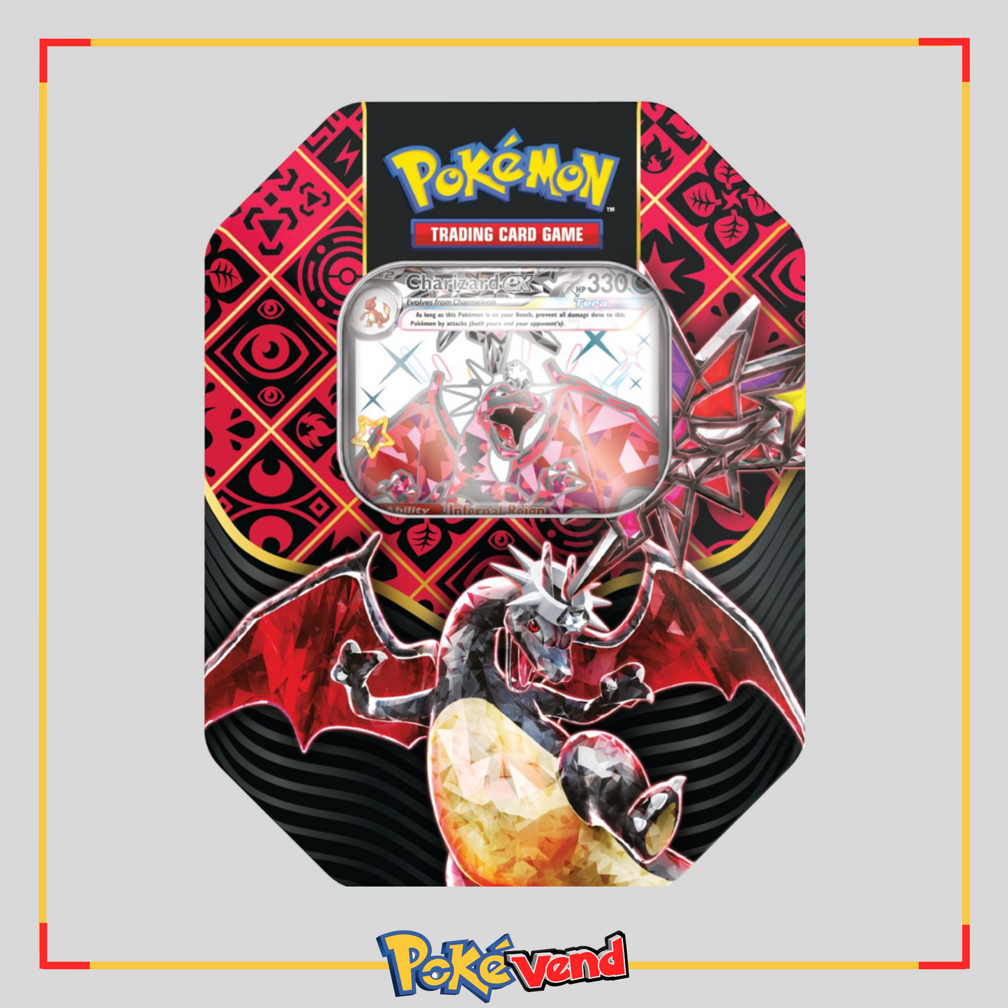 Pokemon Paldean Fates Tin