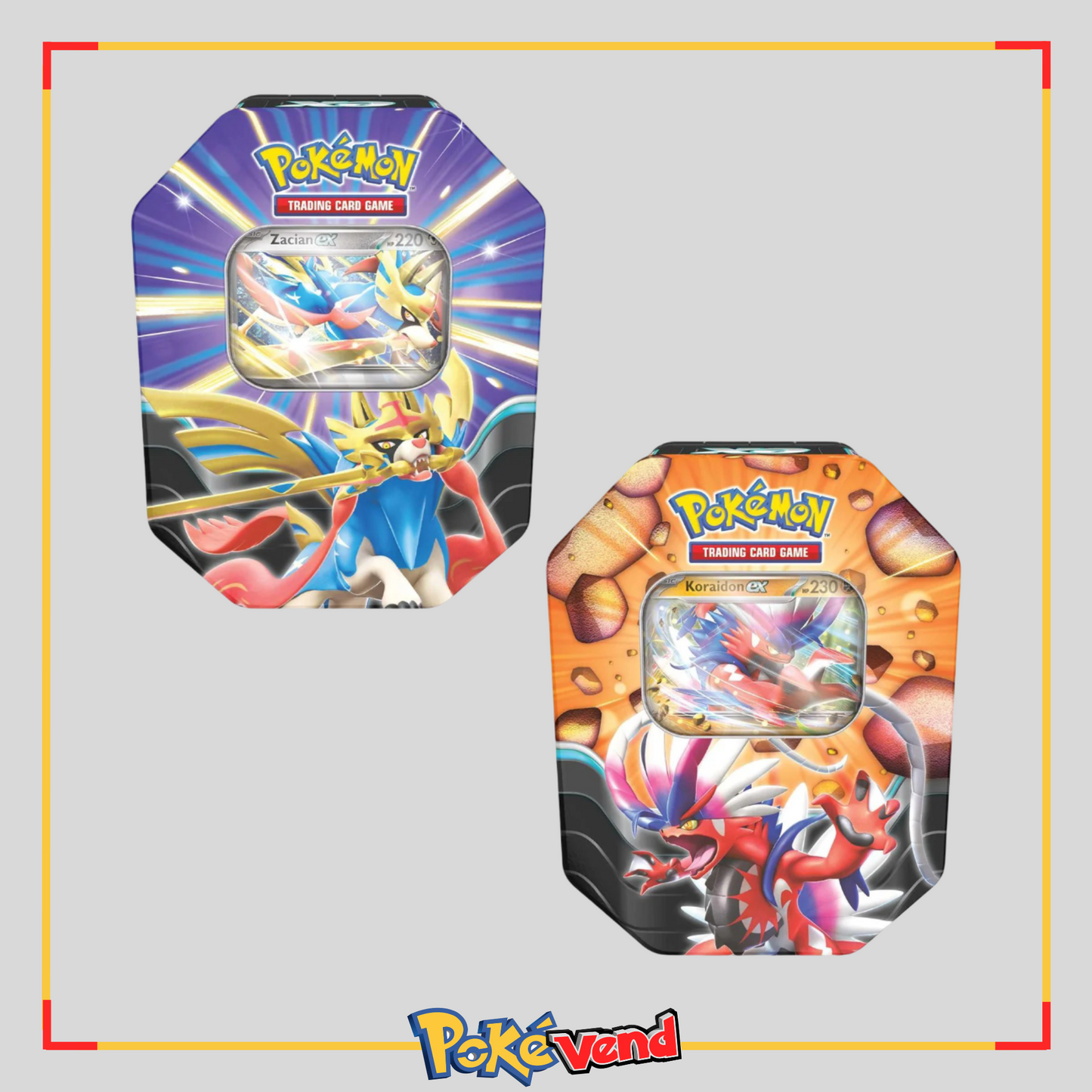 Pokemon Slashing Legends Tin