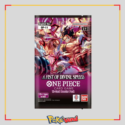 One Piece OP11 A Fist Of Divine Speed Booster Pack (English)