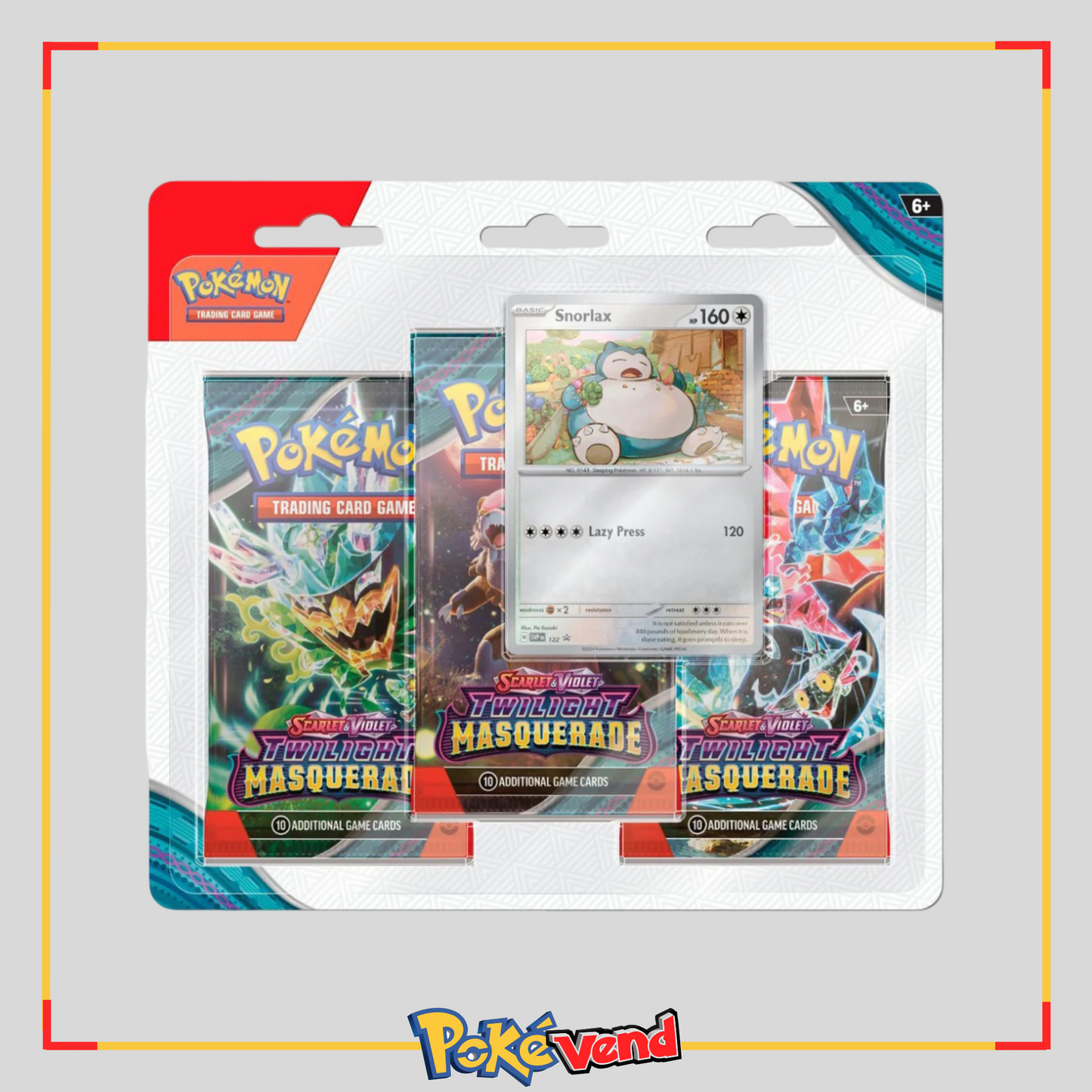 Pokemon Twilight Masquerade Triple Blister