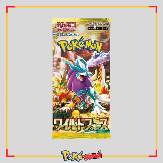 Pokemon Wild Force Booster Pack sv5k Japanese