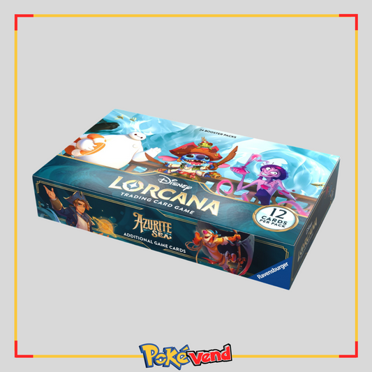 Disney Lorcana Azurite Sea Booster Box