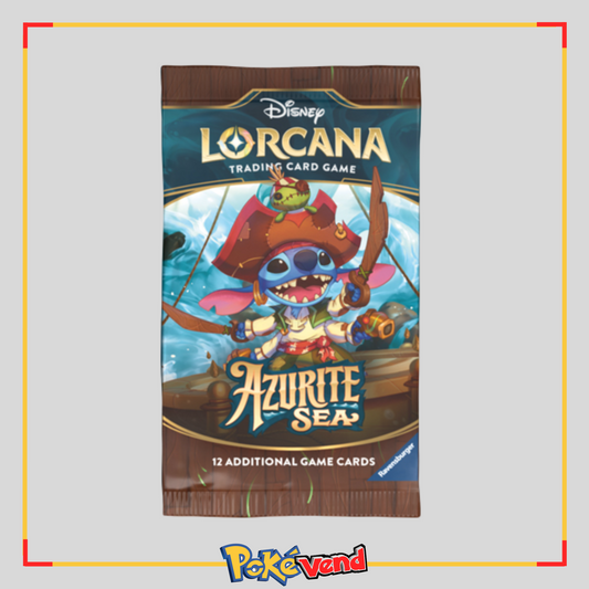 Disney Lorcana Azurite Sea Booster Pack