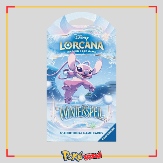 Disney Lorcana Winter Spell Sleeved Booster Pack