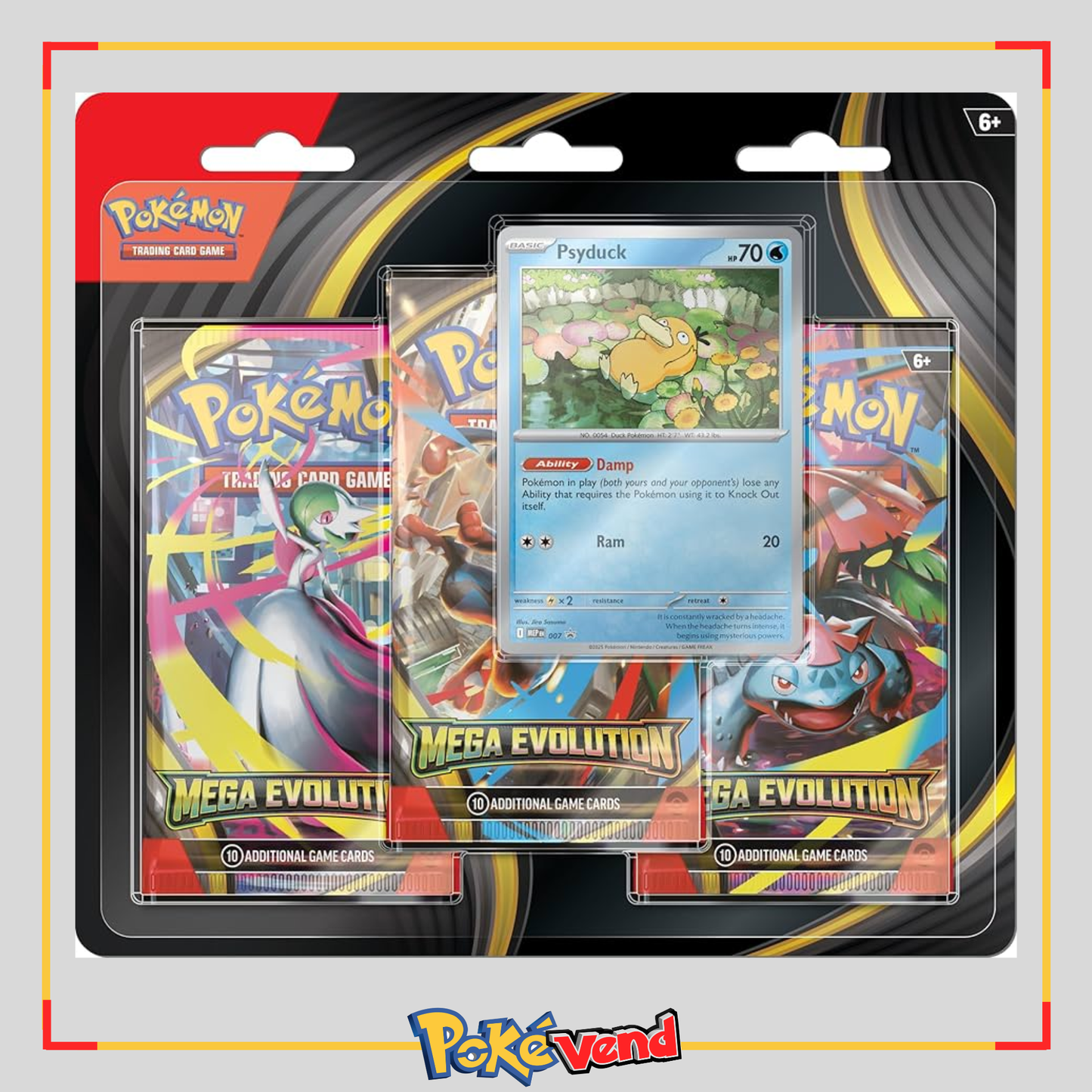 Pokemon Mega Evolution Triple Blister - Psyduck