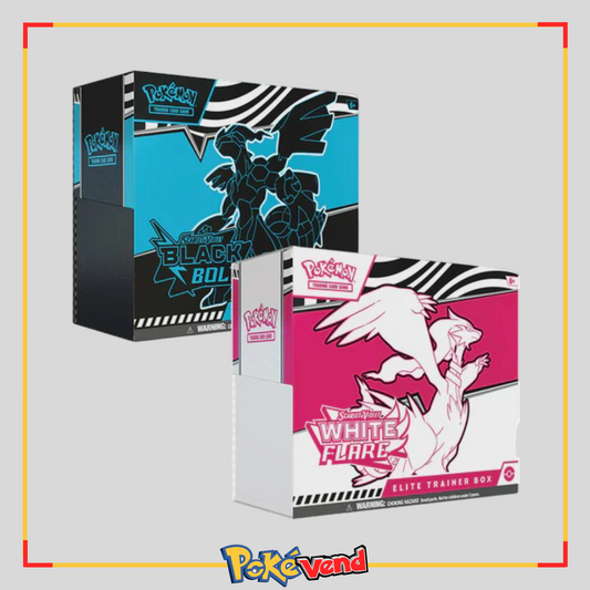 Pokemon Black Bolt Elite / White Flare Trainer Box