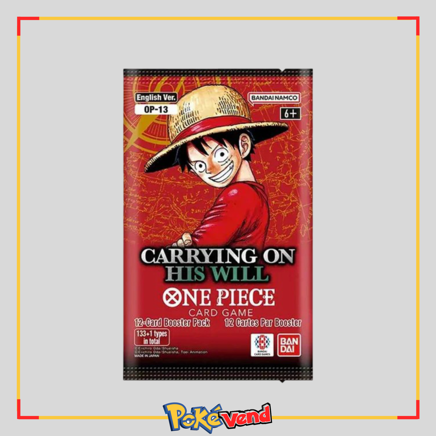 One Piece OP-13 Carrying On His Will Booster Pack