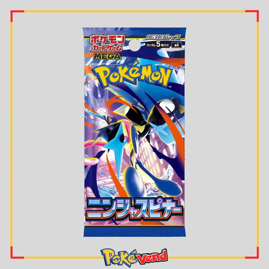 Pokemon Ninja Spinner Booster Pack (Japanese)