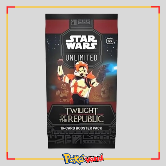 Star Wars Unlimited Twilight Of The Republic Booster Pack