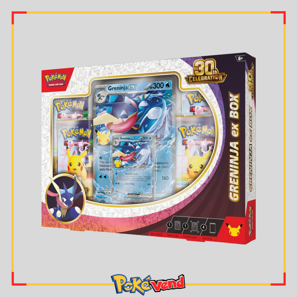 Pokemon 30th Anniversary Collection Box Sylveon/Greninja