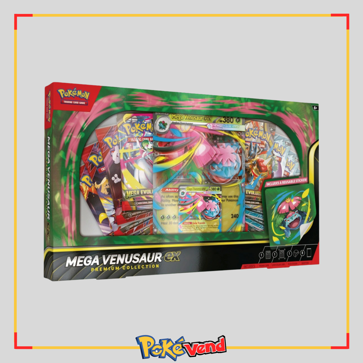 Pokemon Mega Venasaur Ex Premium Collection