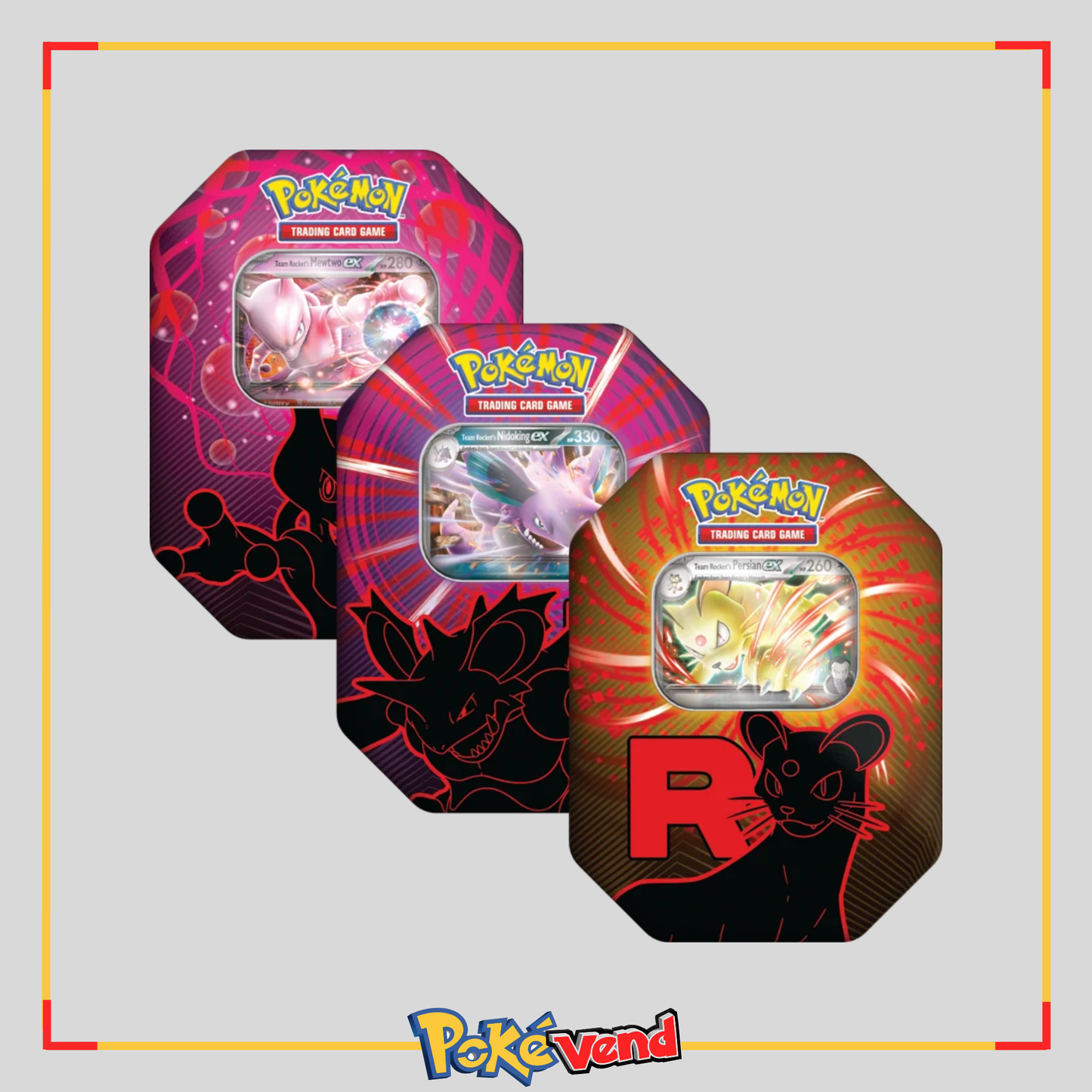 Pokemon Team Rocket Tin