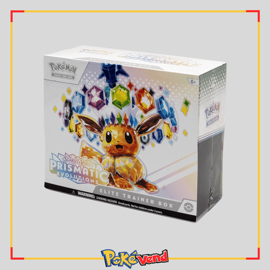 Prismatic Evolutions Pokemon ETB ( Elite Trainer Box )