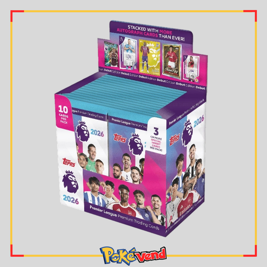 Topps Premier League 2026 Football Booster Box