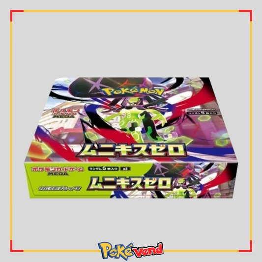 Pokemon Nihil Zero Munix Japanese Booster Box (No shrinkwrap)