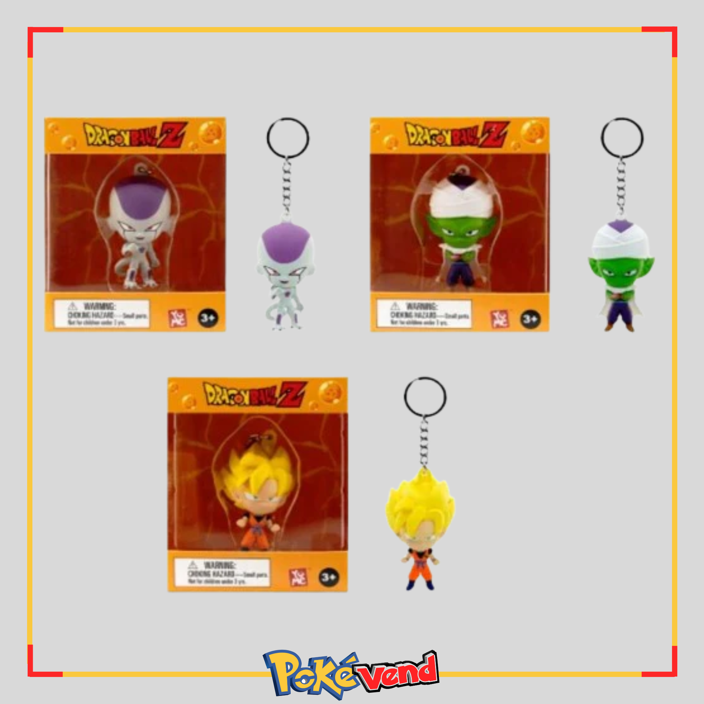 Dragonball Z Pocket Hero Figure Keychain