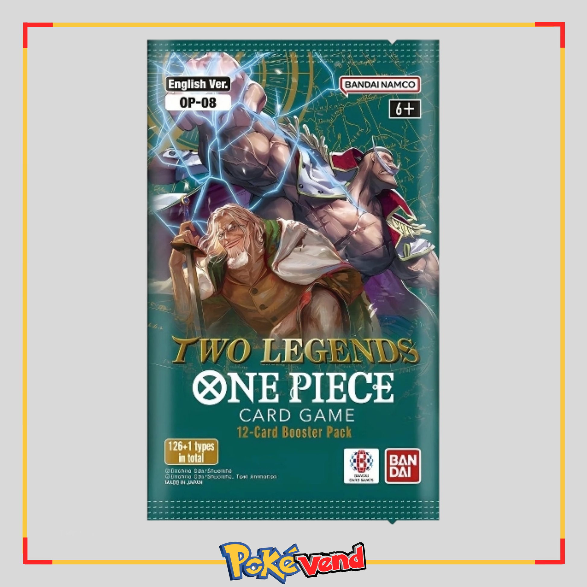 op08 booster box english One Piece OP-08 Two Legends Booster Pack – Pokevend Store