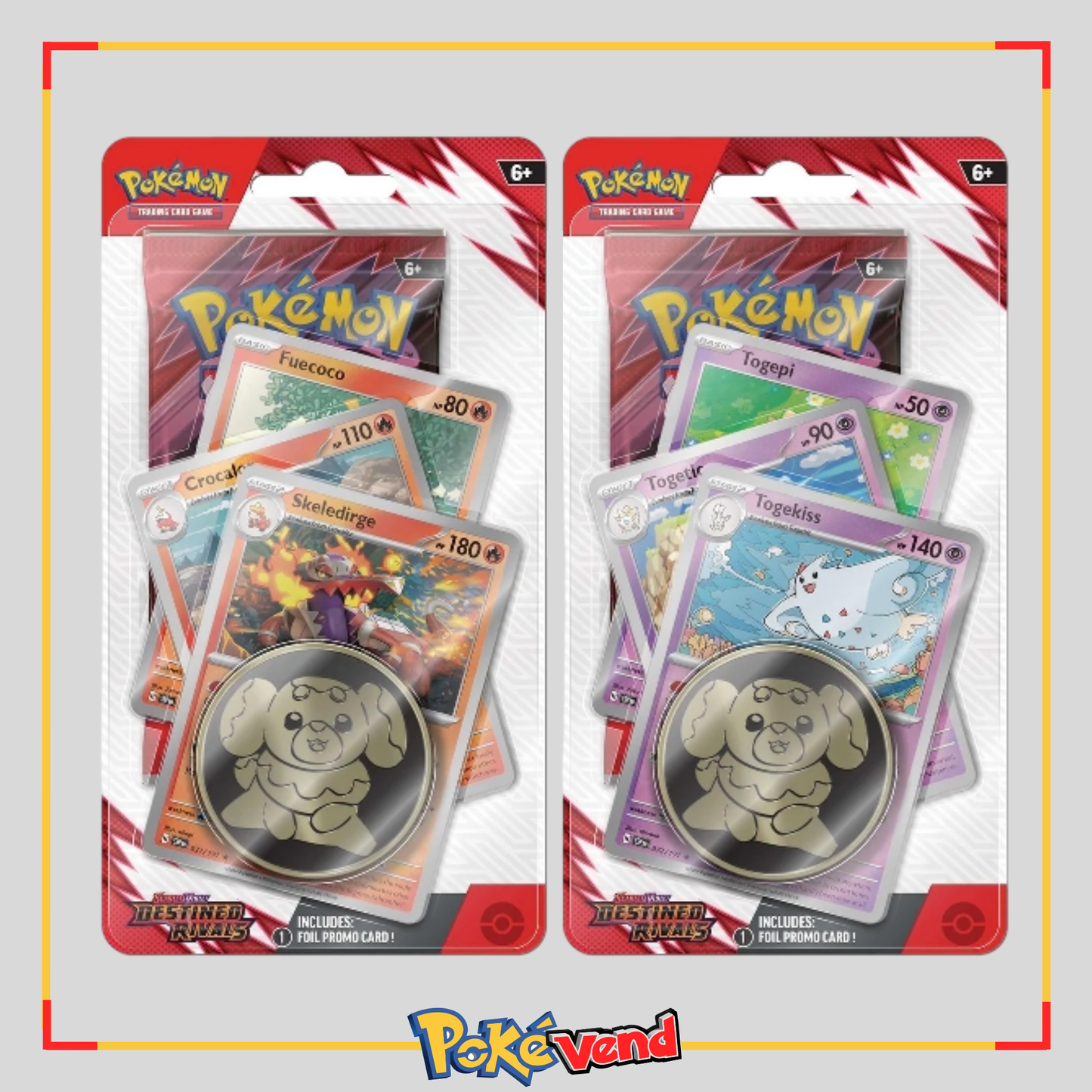 Pokemon Destined Rivals Single Blister Pack
