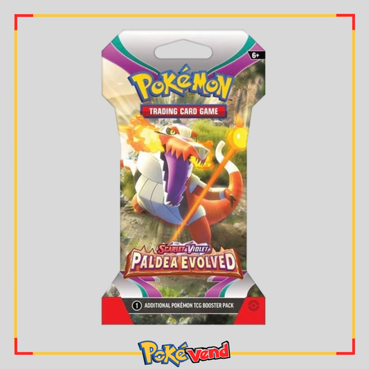 Pokemon Paldea Evolved Sleeved Booster Pack