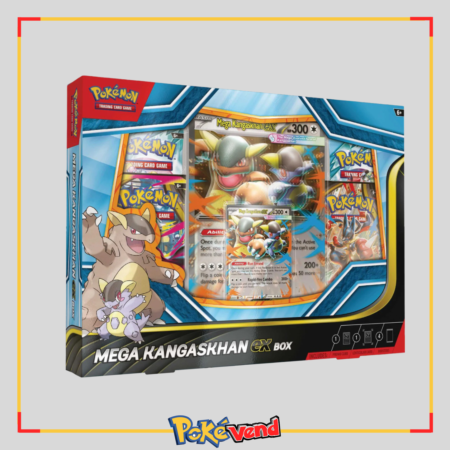 Pokemon Mega Kangaskhan Ex Box