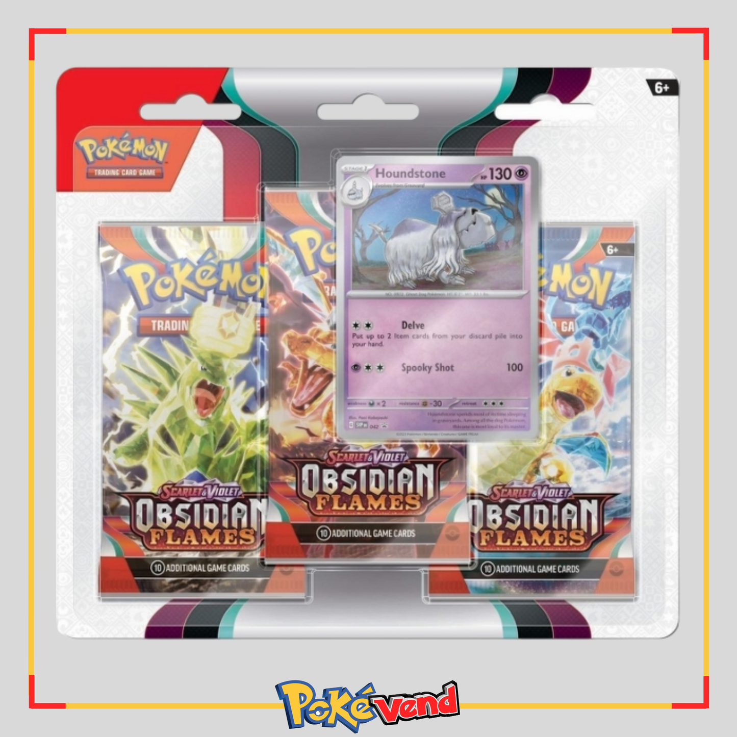 Pokemon Obsidian Flames Triple Blister