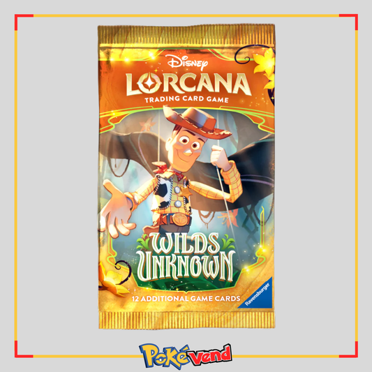 Disney Lorcana Wilds Unknown Booster Pack