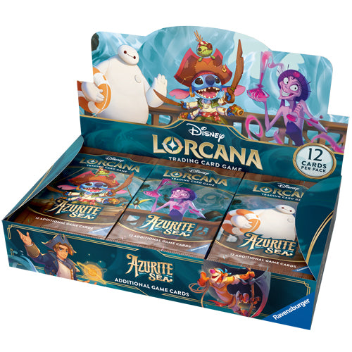 Disney Lorcana Azurite Sea Booster Box