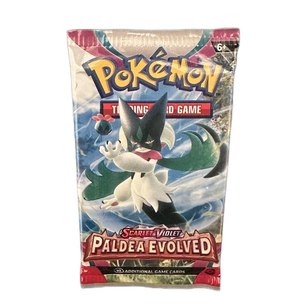 Pokemon Paldea Evolved Booster Pack (10 Cards)