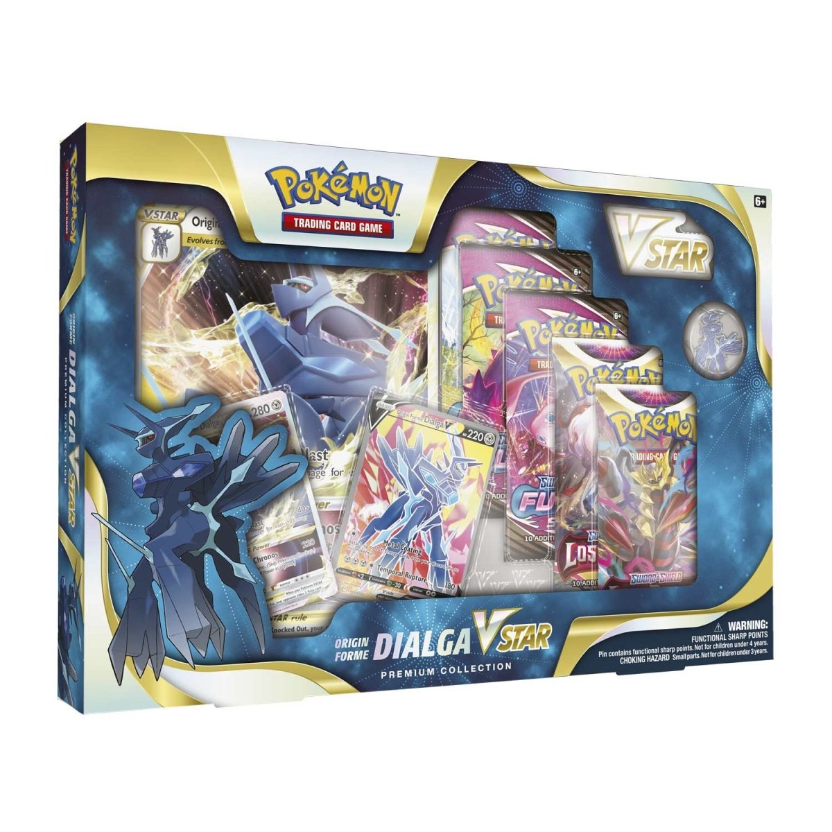 Pokemon V Star Premium Collection Box Origin Forme Dialga / Palkia