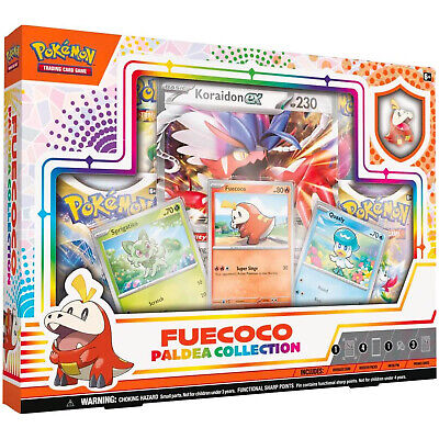 Pokemon Paldea Collection Box Quaxly/Fuecoco/Sprigatito