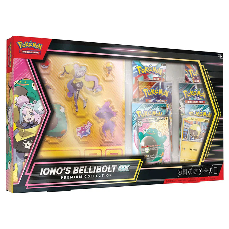 Pokemon Iono's Bellibolt Ex Premium Collection Box